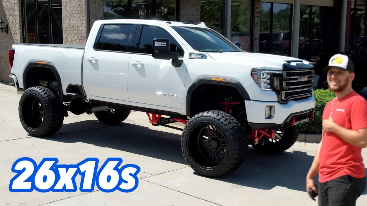 HUGE Lifted 2022 GMC 2500 on 12