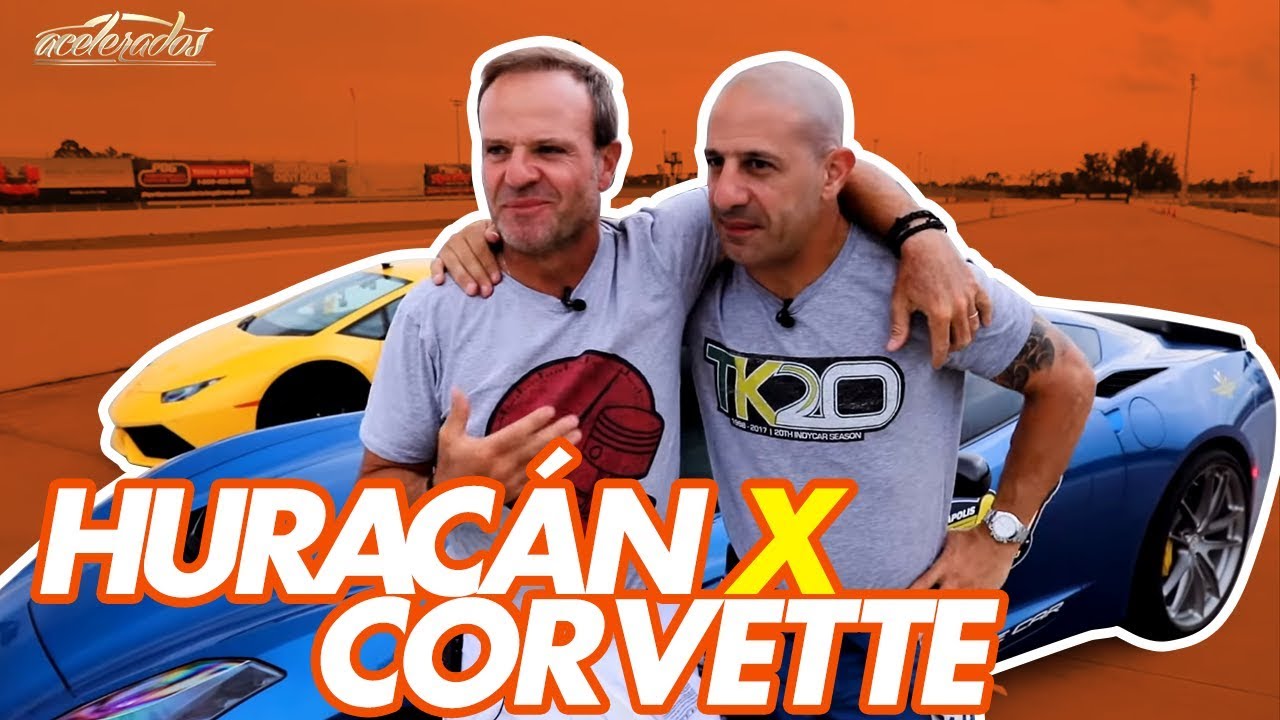FINALMENTE! LAMBORGHINI HURACÁN x CHEVROLET CORVETTE - FT. TONY KANAAN - VR # 105 | ACELERADOS