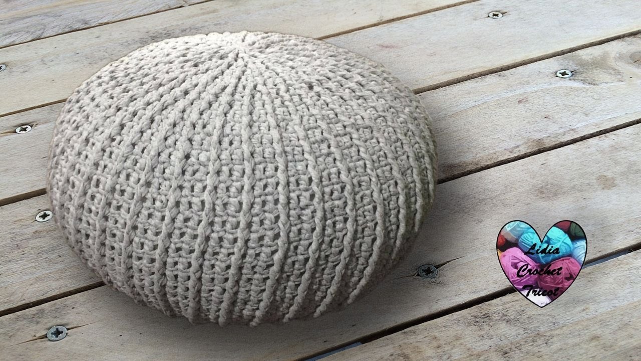 Pouf Trapilho Crochet Design