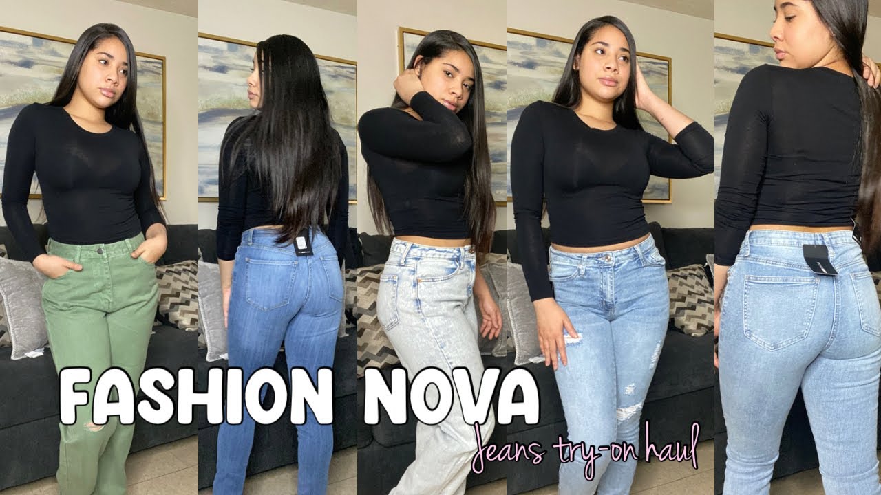 FASHION NOVA JEANS HAUL | SIZE 3-5