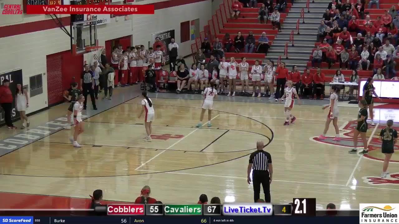 Rapid City Central Cobblers Vs. Sioux Falls Jefferson Cavaliers (Girls Basketball)