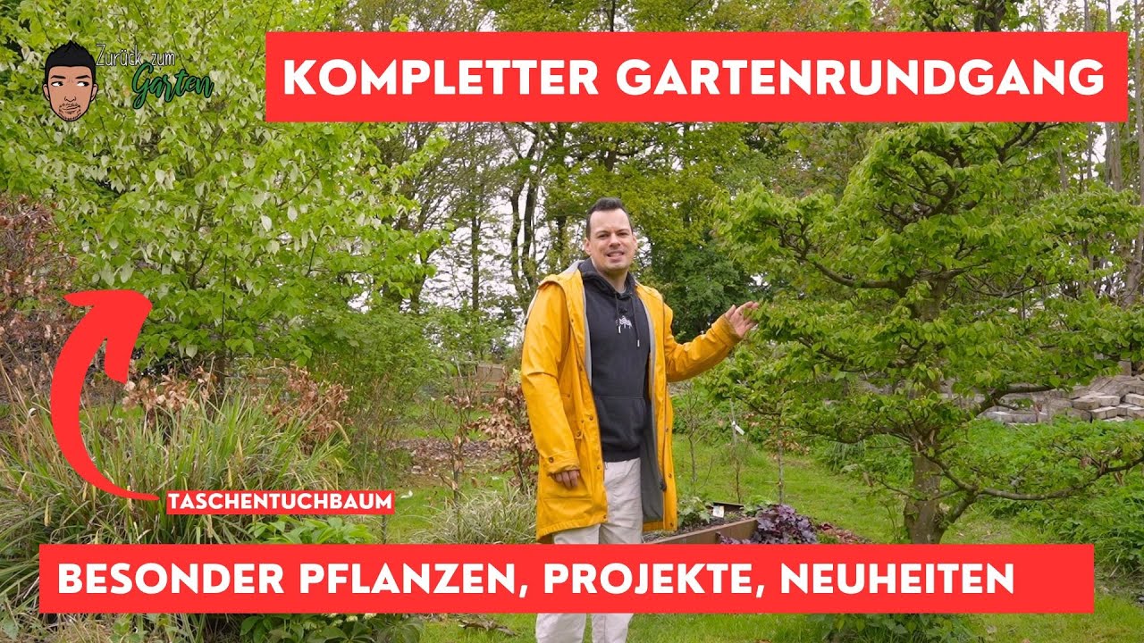 Großer Gartenrundgang Ende April Anfang Mai- alles Blüht gedeiht