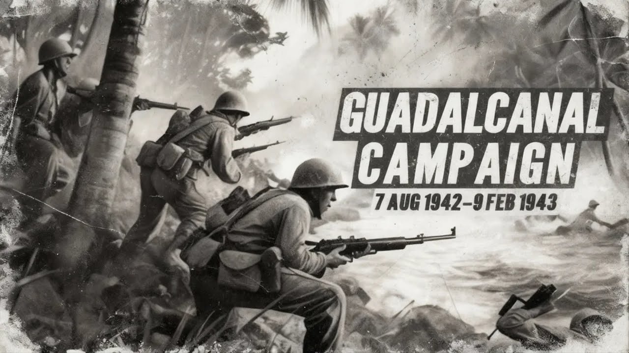 History Radio: Guadalcanal - The Island of Death That Changed Everything | Military History Stories