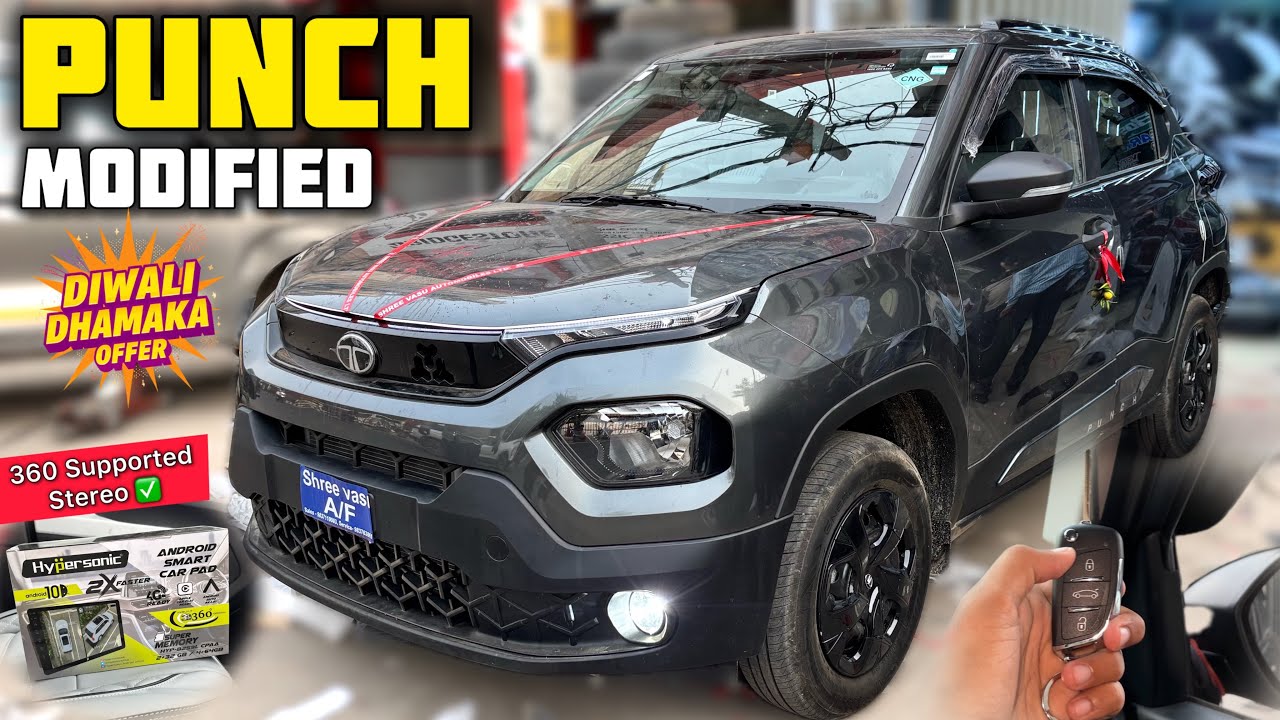 Tata Punch Base To Top Modified With Price ✅ Tata Punch Modification With Price ✅