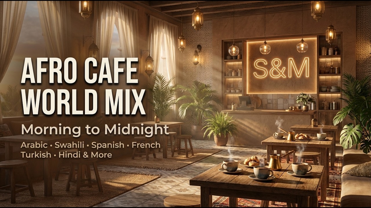 Afro Cafe World Mix Vol. 1 | Morning to Midnight | Arabic, Swahili, Spanish, French, Turkish & More