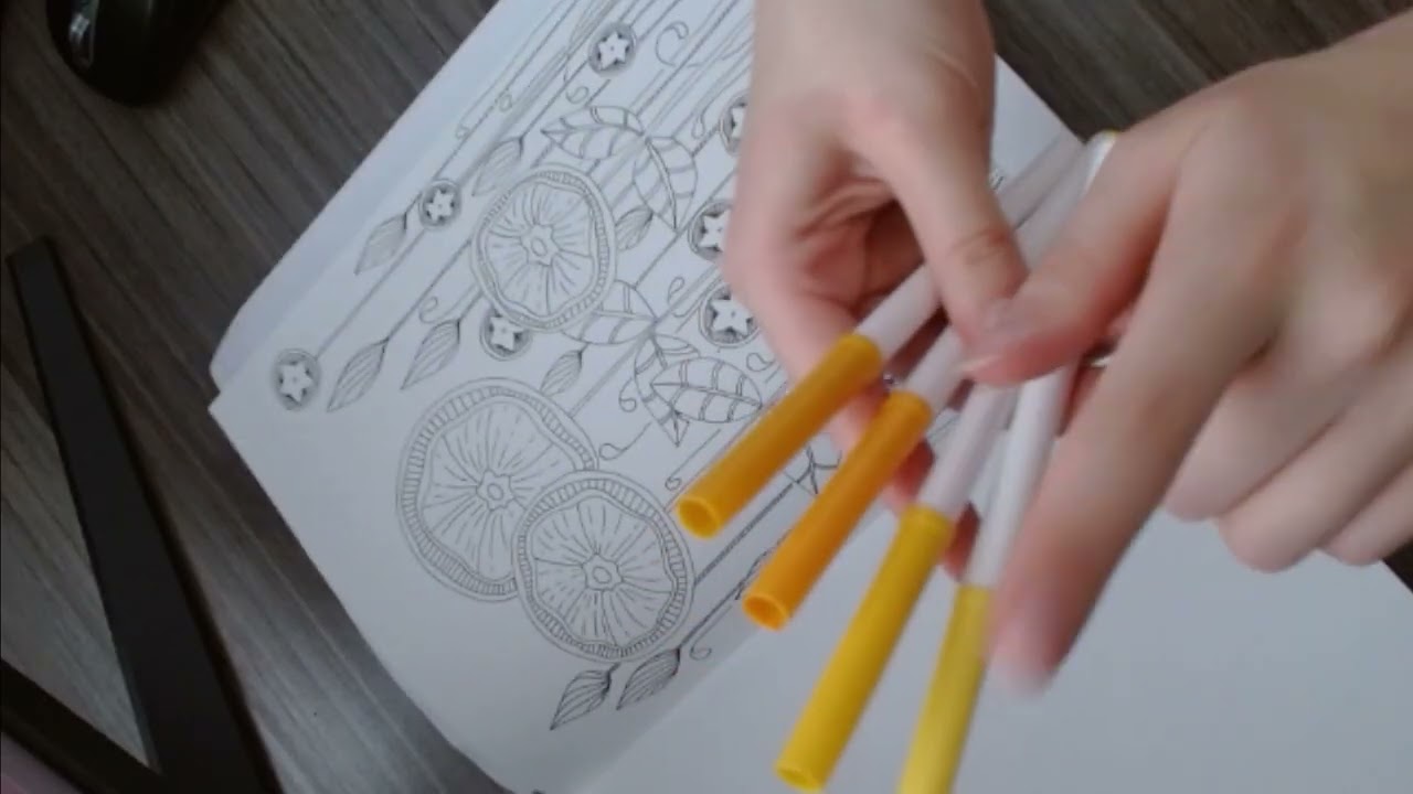 ASMR Colour With Me | Relaxing Coloring Sounds