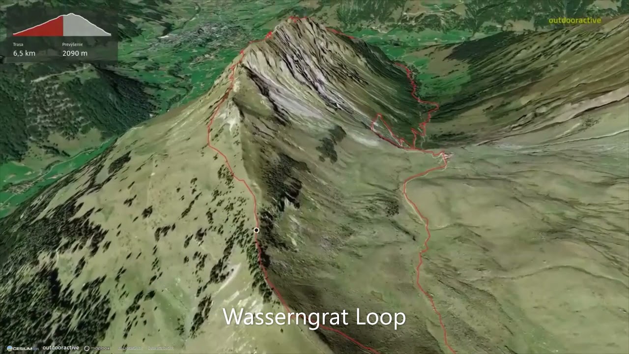 Wasserngrat Loop ∆ hiking trails ∆ 3d-trail.com/switzerland/