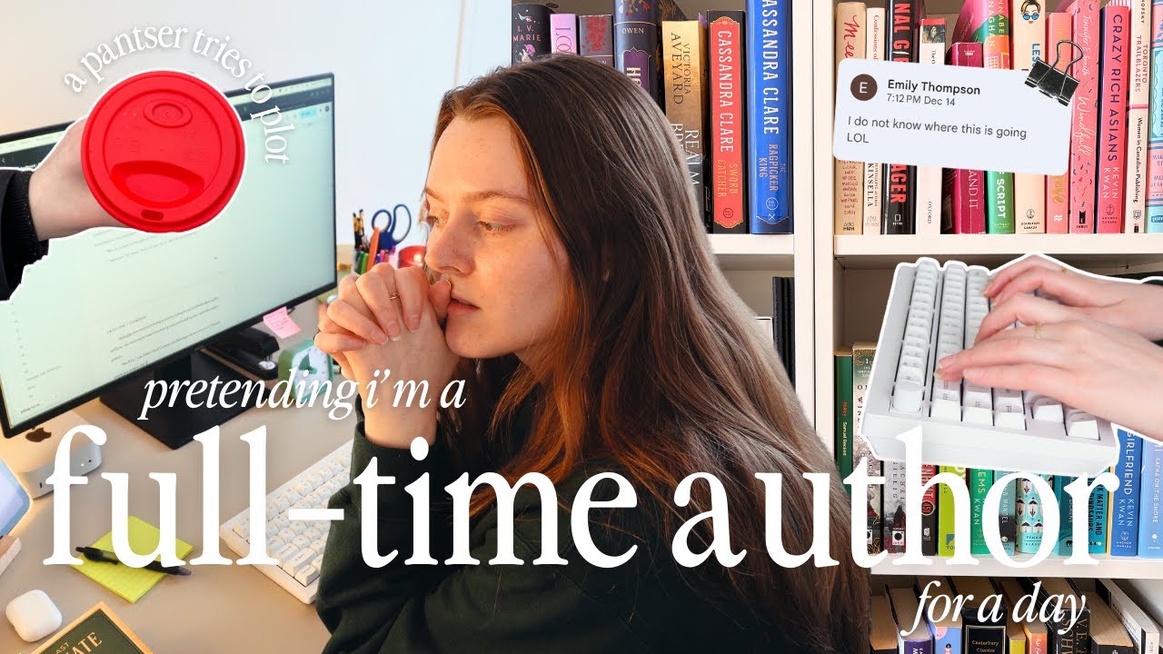 Целый день за писательством, притворяясь штатным автором 📖❄️🖋️// болтливый зимний видеоблог о пис...