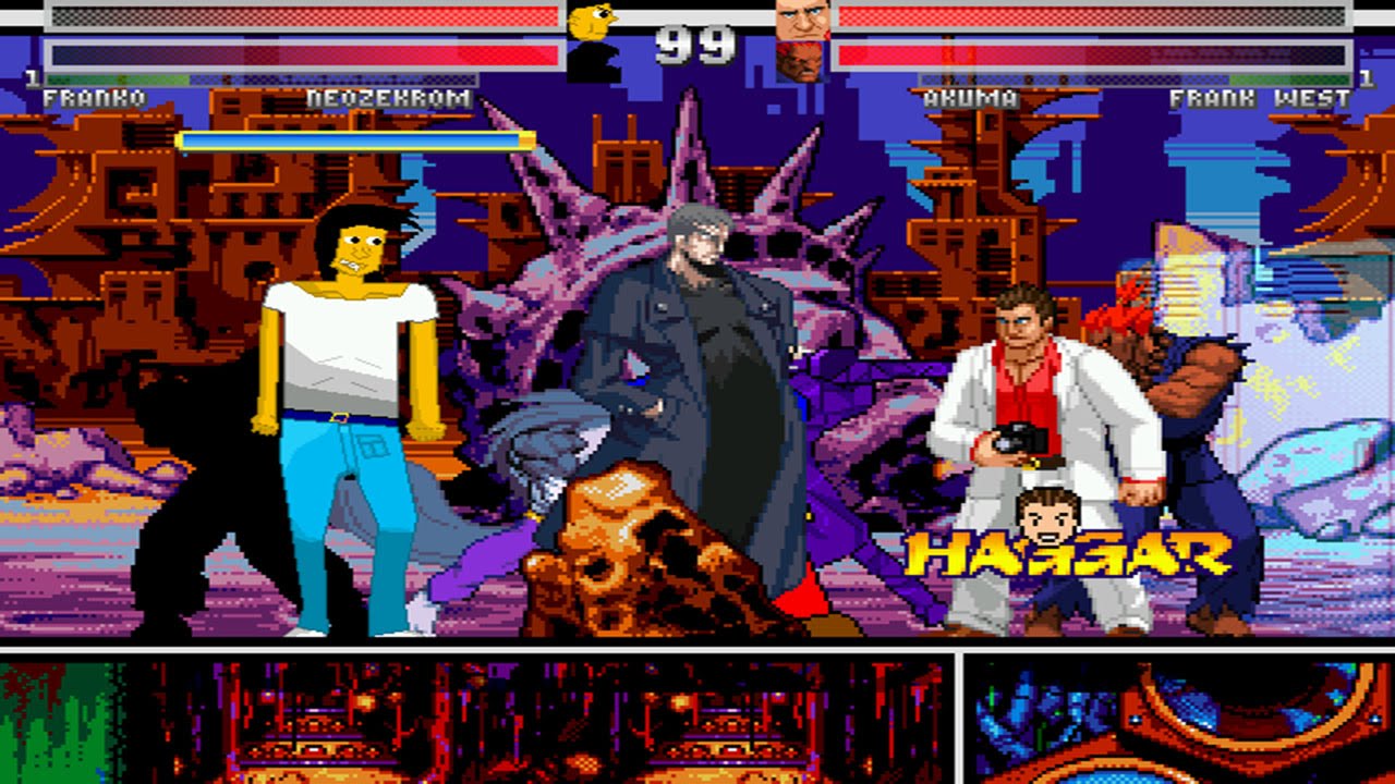 Team andersonkenya1 vs Team Tomas Ezequiel Soto MUGEN Request 4v4 Battle!!!