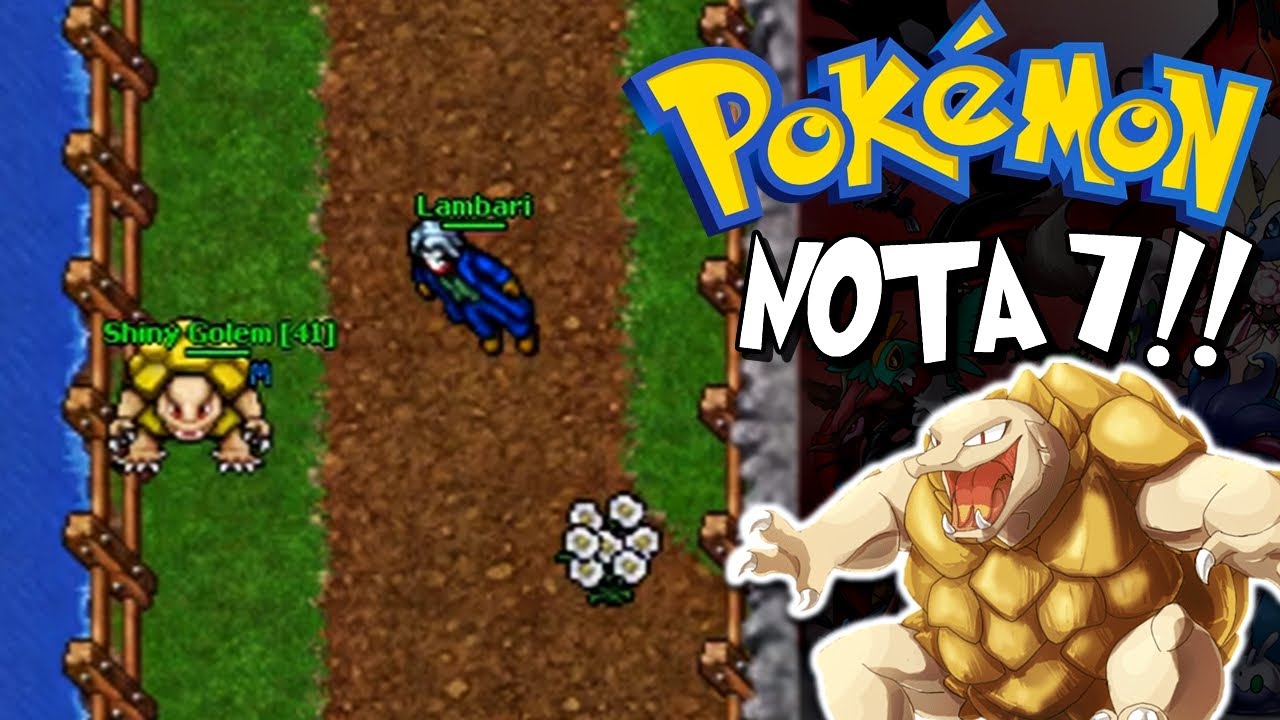 Testando POK&Eacute;MONS #3: SHINY GOLEM | PokemonBR OT Pokemon MOBILE