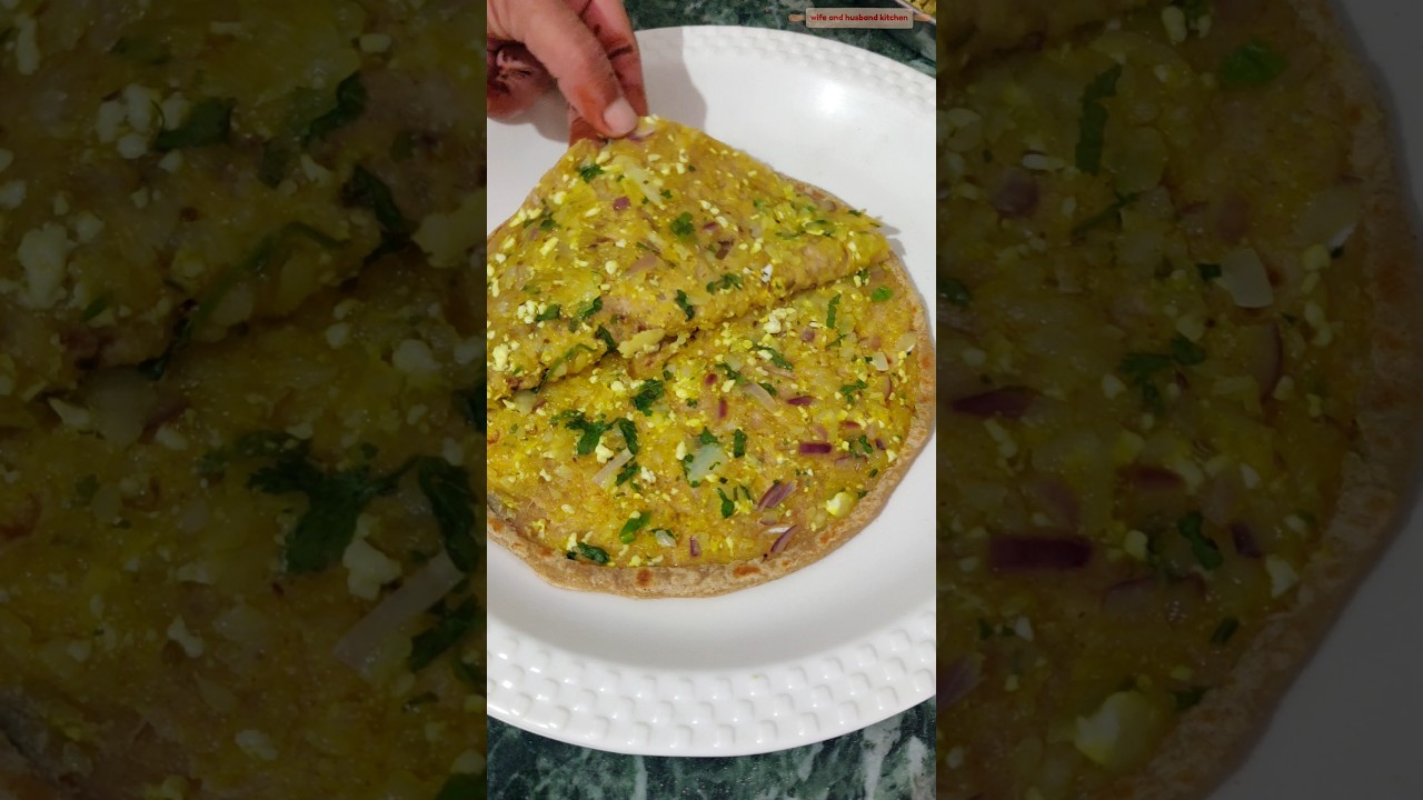 Aloo paneer paratha recipe #aloo #paneer #paratha #recipe #indian #breakfast #cooking #shorts