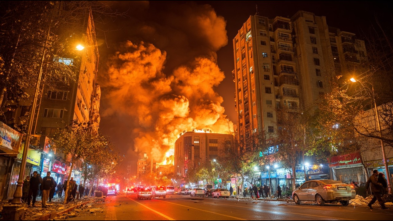 13 minutes ago! Iran Tehran lost its city forever, here's what happened!