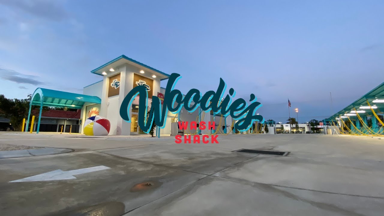 Woodies Wash Shack Nokomis Florida Test Wash Before Grand Opening