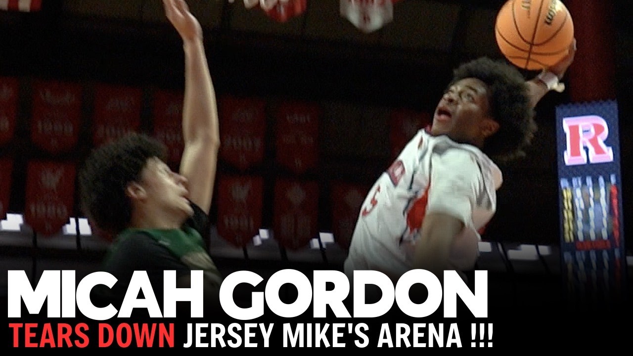 PLAINFIELD REPEATS AS STATE CHAMPIONS! MICAH GORDON GOES CRAZY IN 2ND HALF! ETHAN LIN'S LAST HS GAME