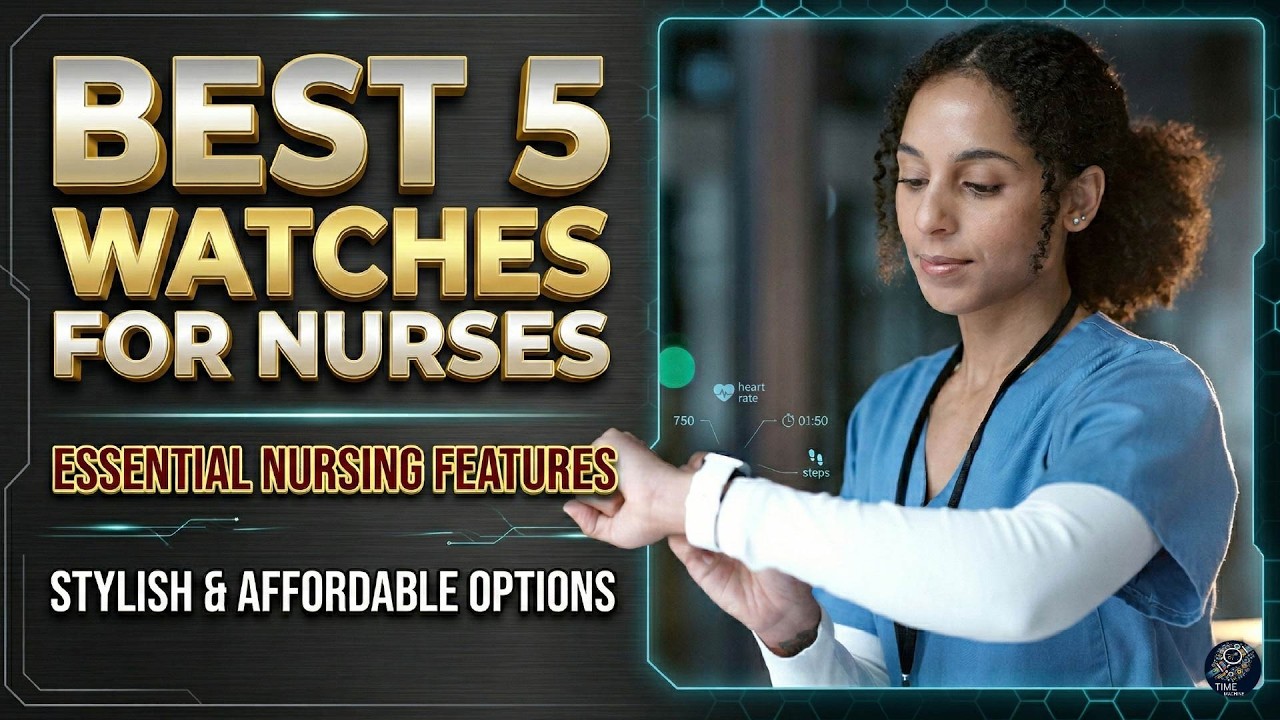 The Best Watches For Nurses 🩺 | Top Picks for Comfort, Durability & Precision!