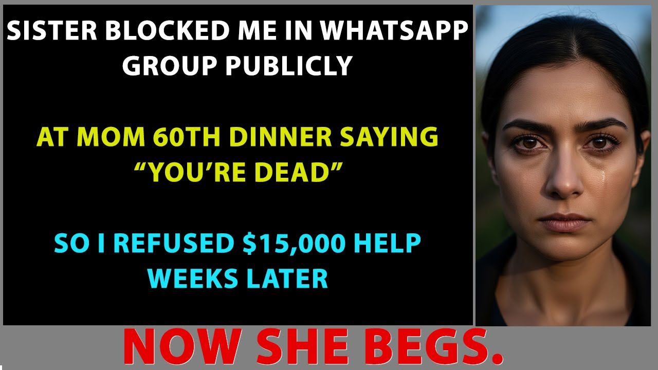 Sister Tried To Block Me—Now She’s Asking For My Help