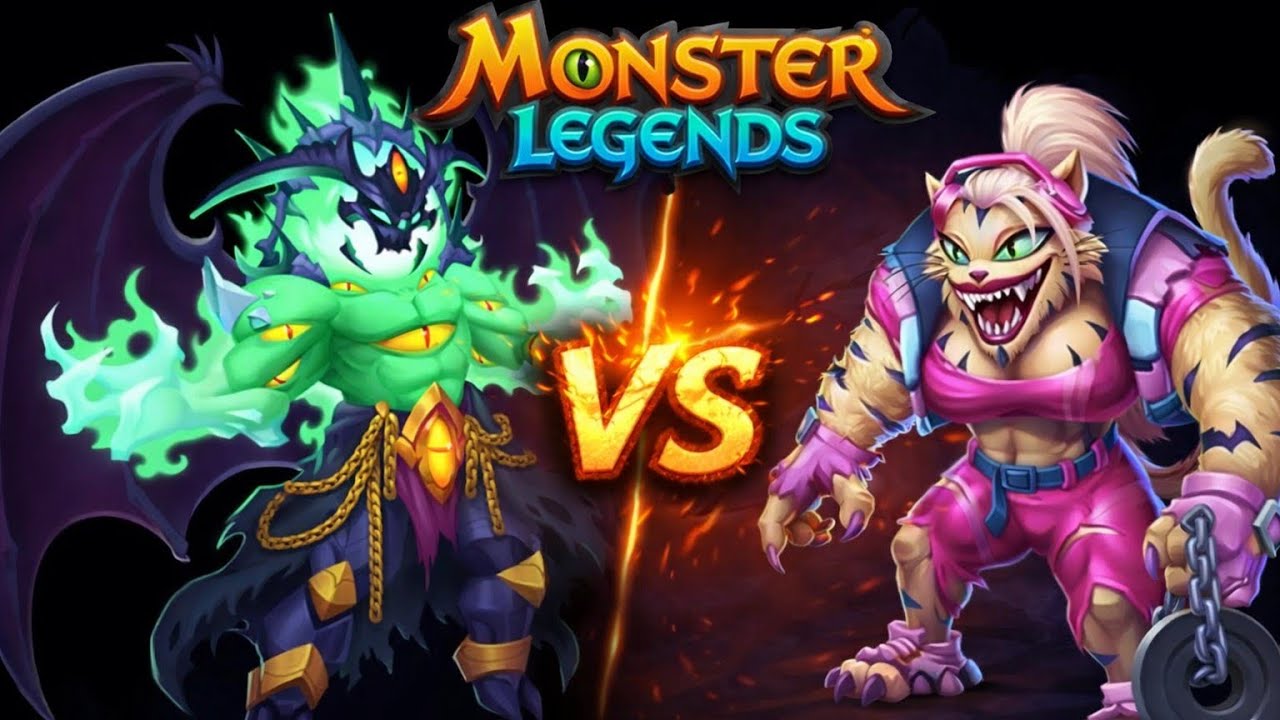 Nebotus Evil Lord 🆚 Katialifts fighting Multiplayer battle | Monster legends. #monsterlegends #usa 