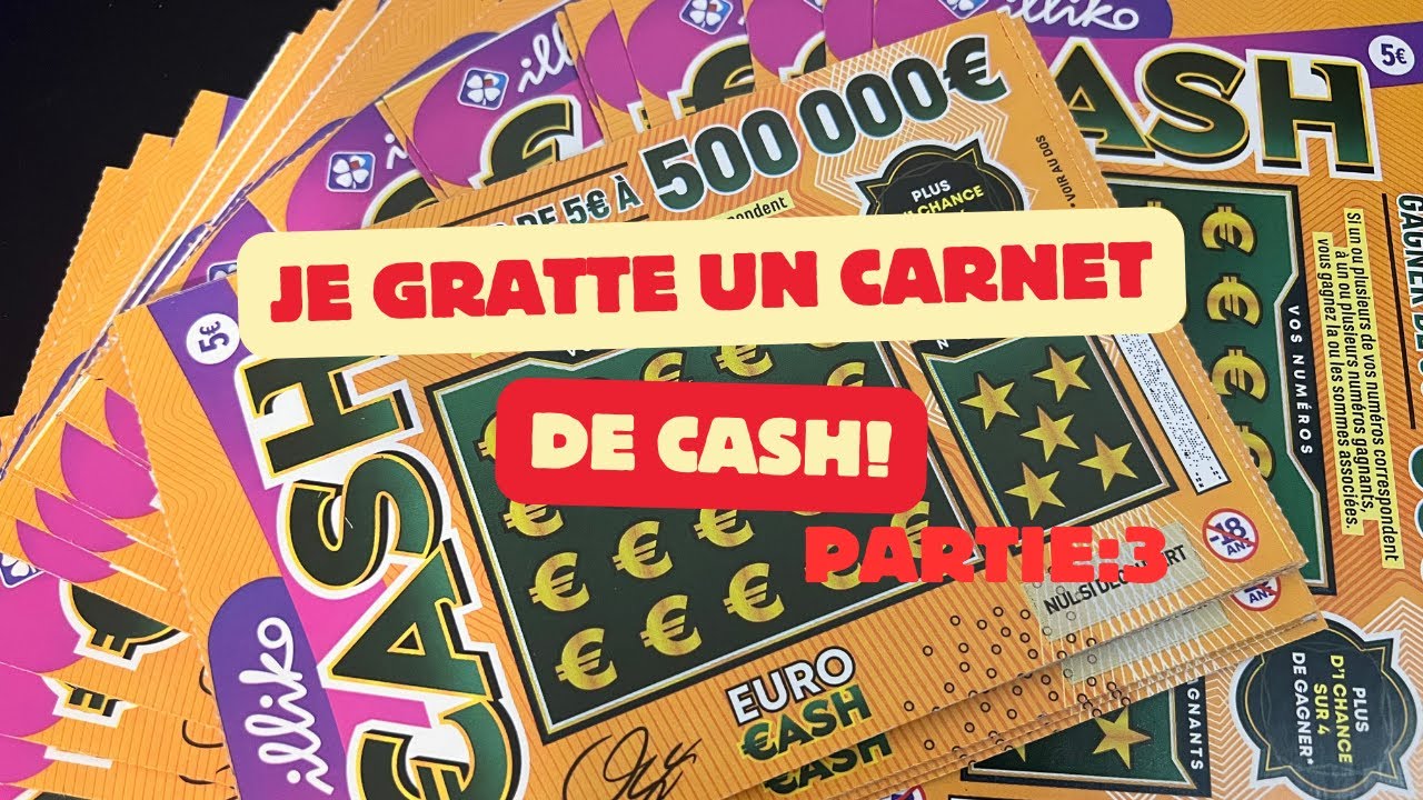Carnet de Cash partie:3🤑🍀🤑