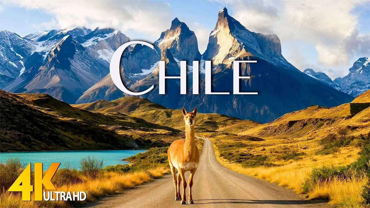 Chile 4K | Untouched Beauty & Epic Landscapes with Inspiring Cinematic Music