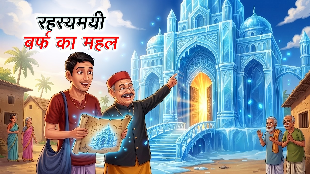 रहस्यमयी बर्फ का महल | Rahasyamayi Barf Ka Mahal | Hindi Kahaniya | Animated Stories