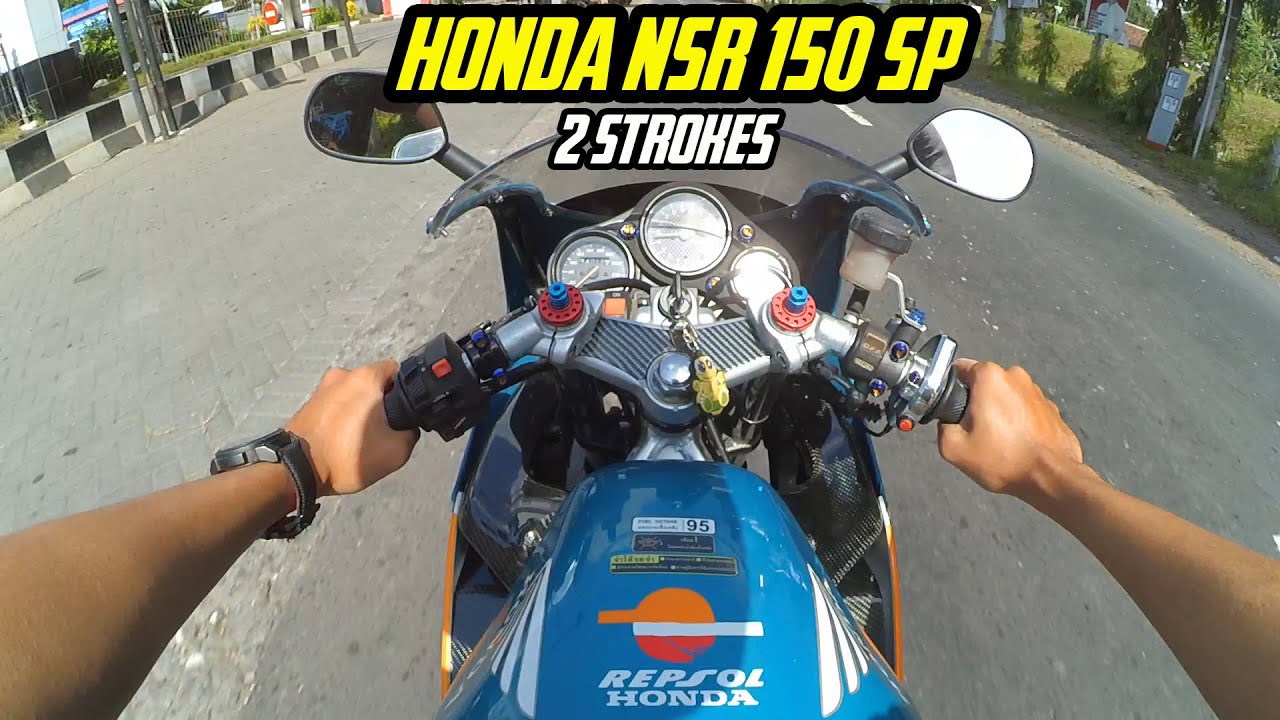TEST RIDE MOTOR SPORT HONDA NSR SP 150 | TWO STROKES | UP TO 170 KMH !!