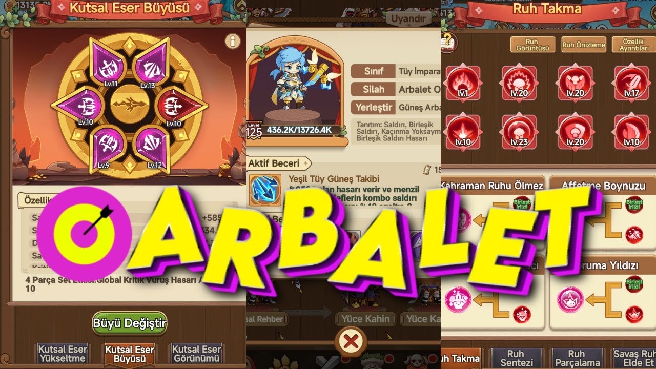 ORTA SEVİYE ARBALET BUİLD!!! Legend Of Mushroom