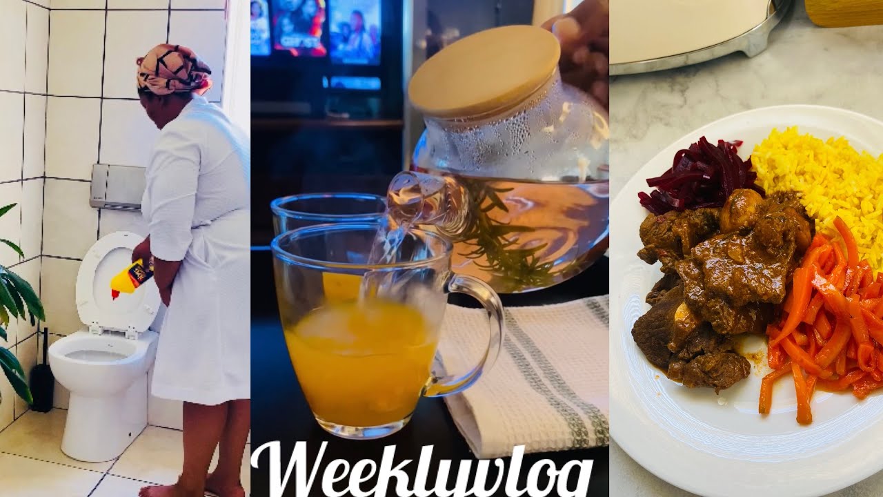 #weeklyvlog : Cleaning my greasy oven and my bathroom 🚽 🧹🧼