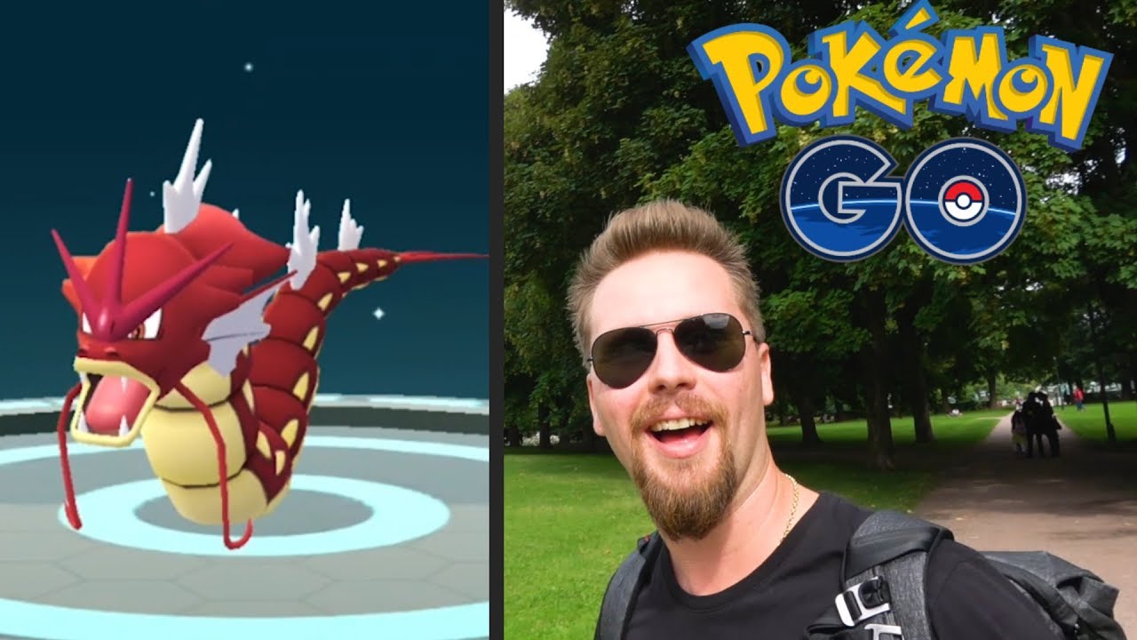 SHINY MAGIKARP till RED GYARADOS I OSLO | POKÉMON GO på Svenska