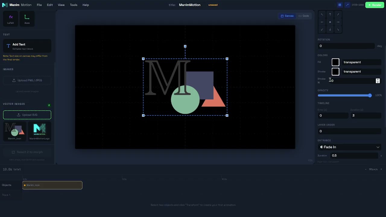 Manim Motion - did it just simplify Manim