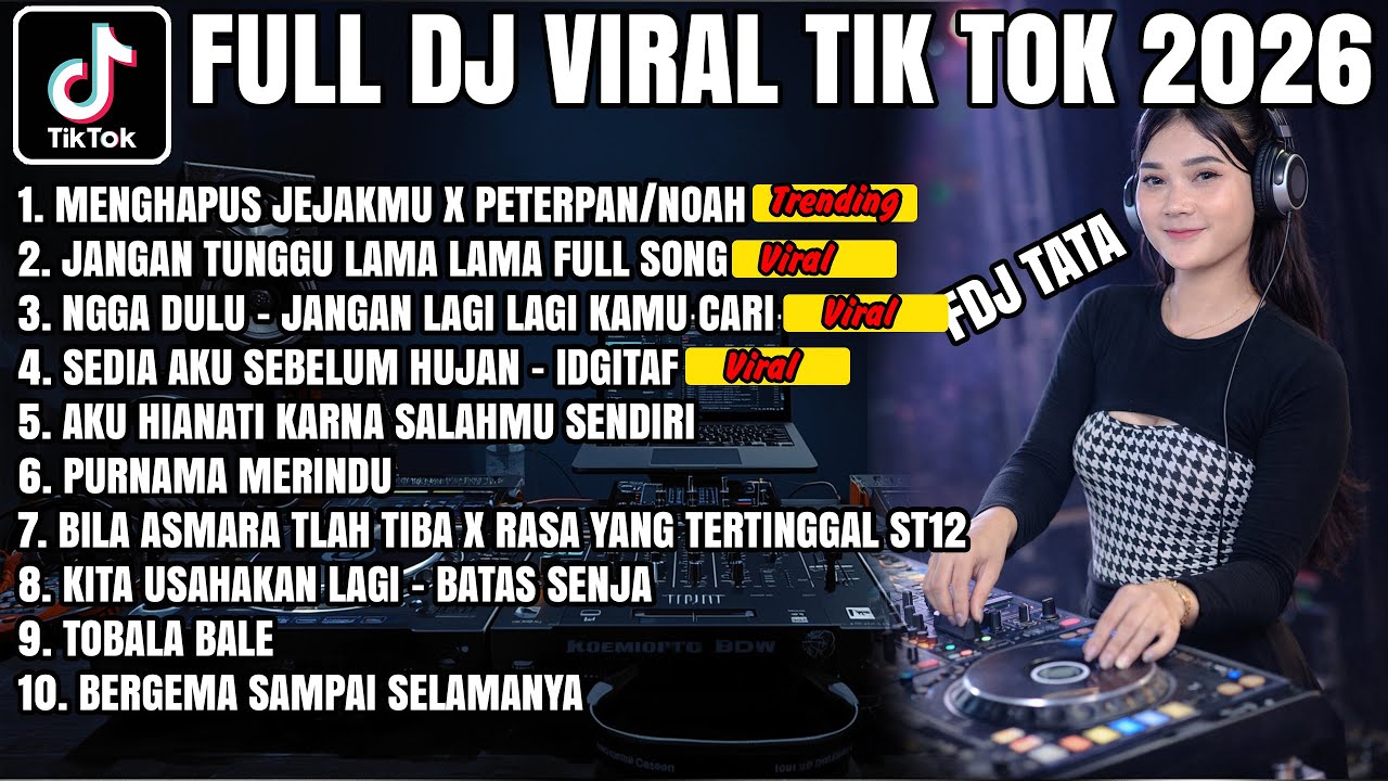 DJ MENGHAPUS JEJAKMU – PETERPAN (NOAH) 🎧 FULL BASS GALAU VIRAL