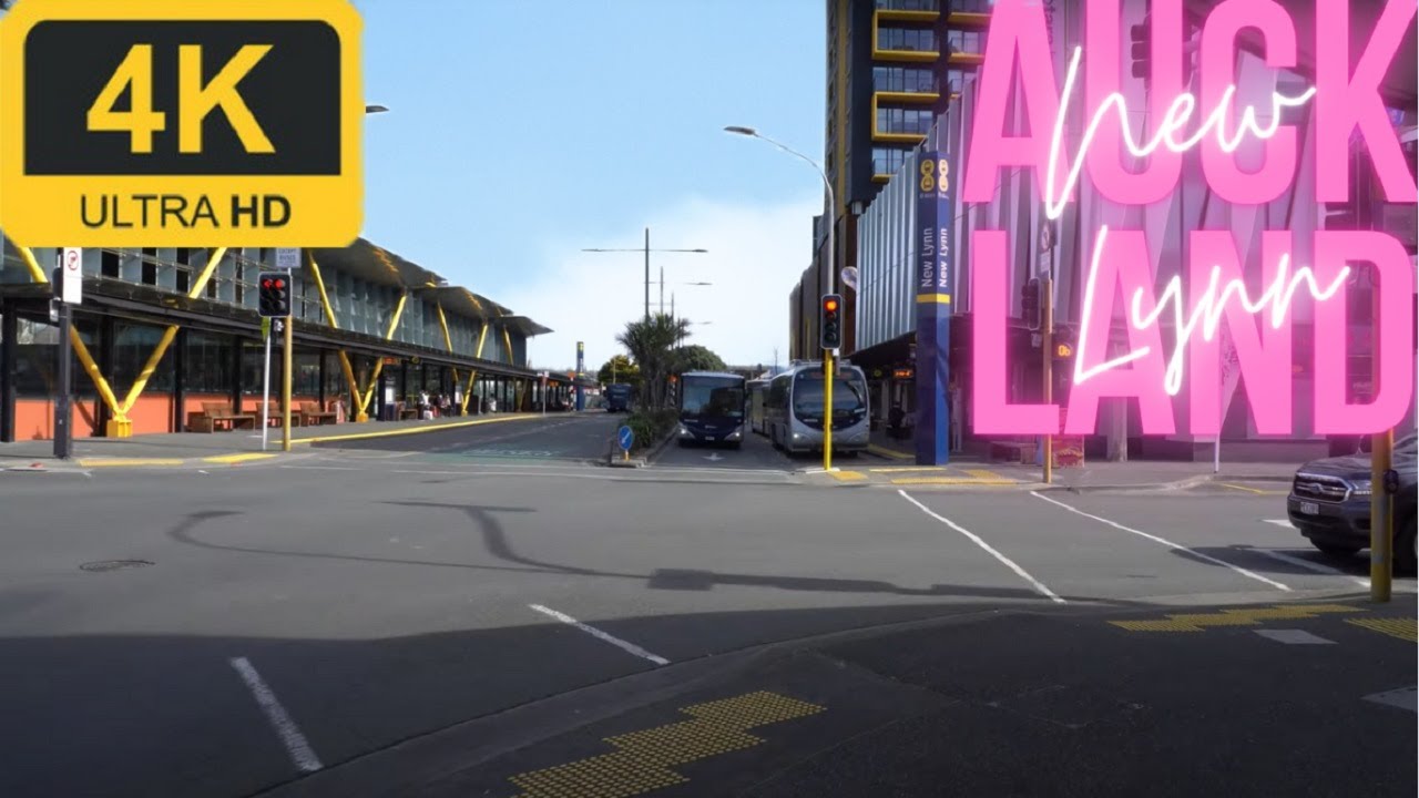 Walk in Auckland | New Lynn Town Centre | West Auckland | 4K