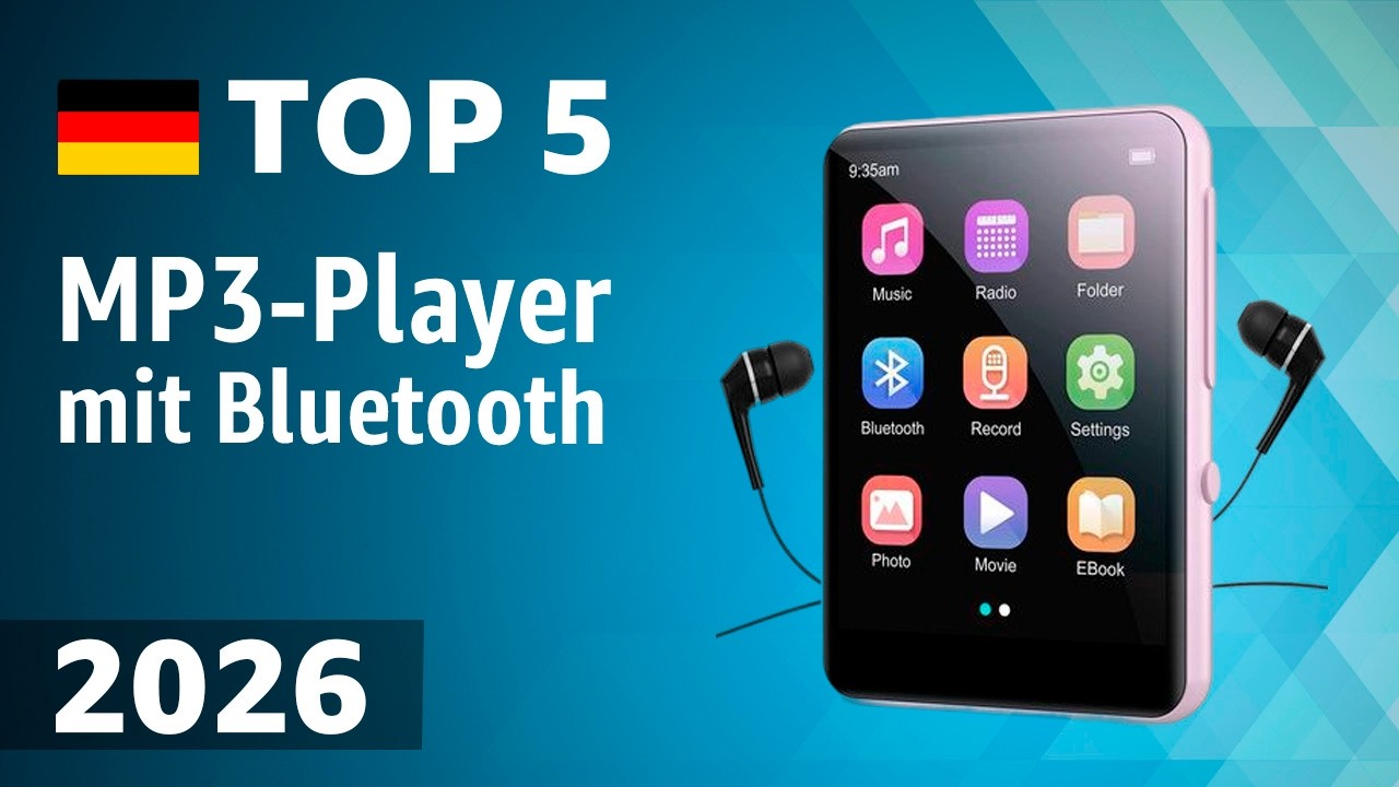 TOP—5. Beste MP3-Player mit Bluetooth. Test & Vergleich 2026