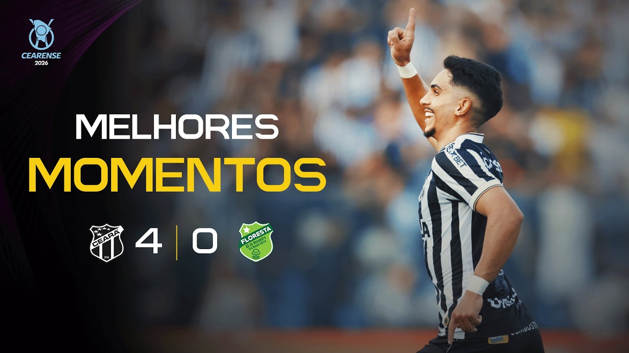 CEARÁ GOLEIA FLORESTA E VAI PRA FINAL DO CAMPEONATO CEARENSE!