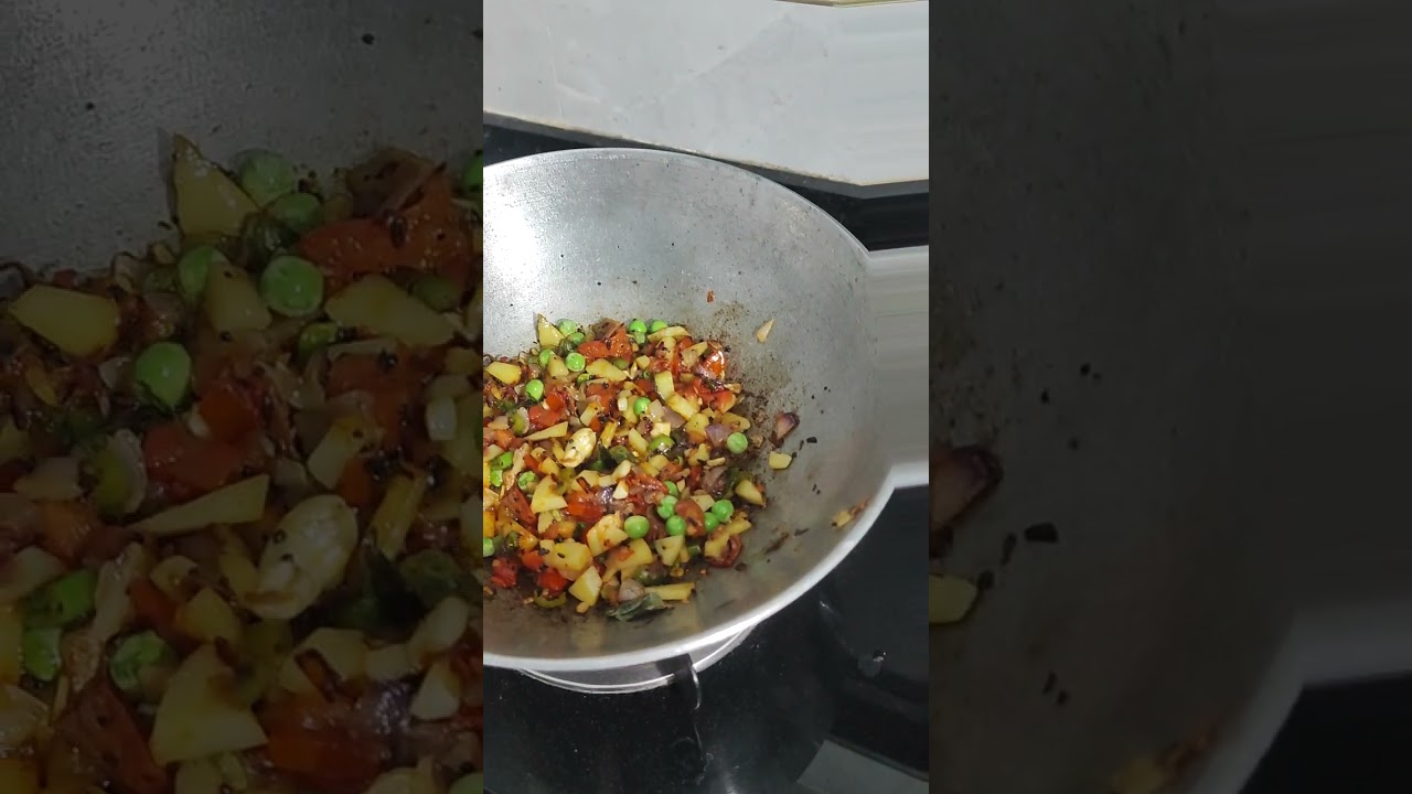 ઘર જેવો સ્વાદિષ્ટ વેજ પુલાવ 🍚દરેક દાણા માં સુગંધ, દરેક કટકામાં પ્રેમ!#IndianFood #AllIndiaFood #Food