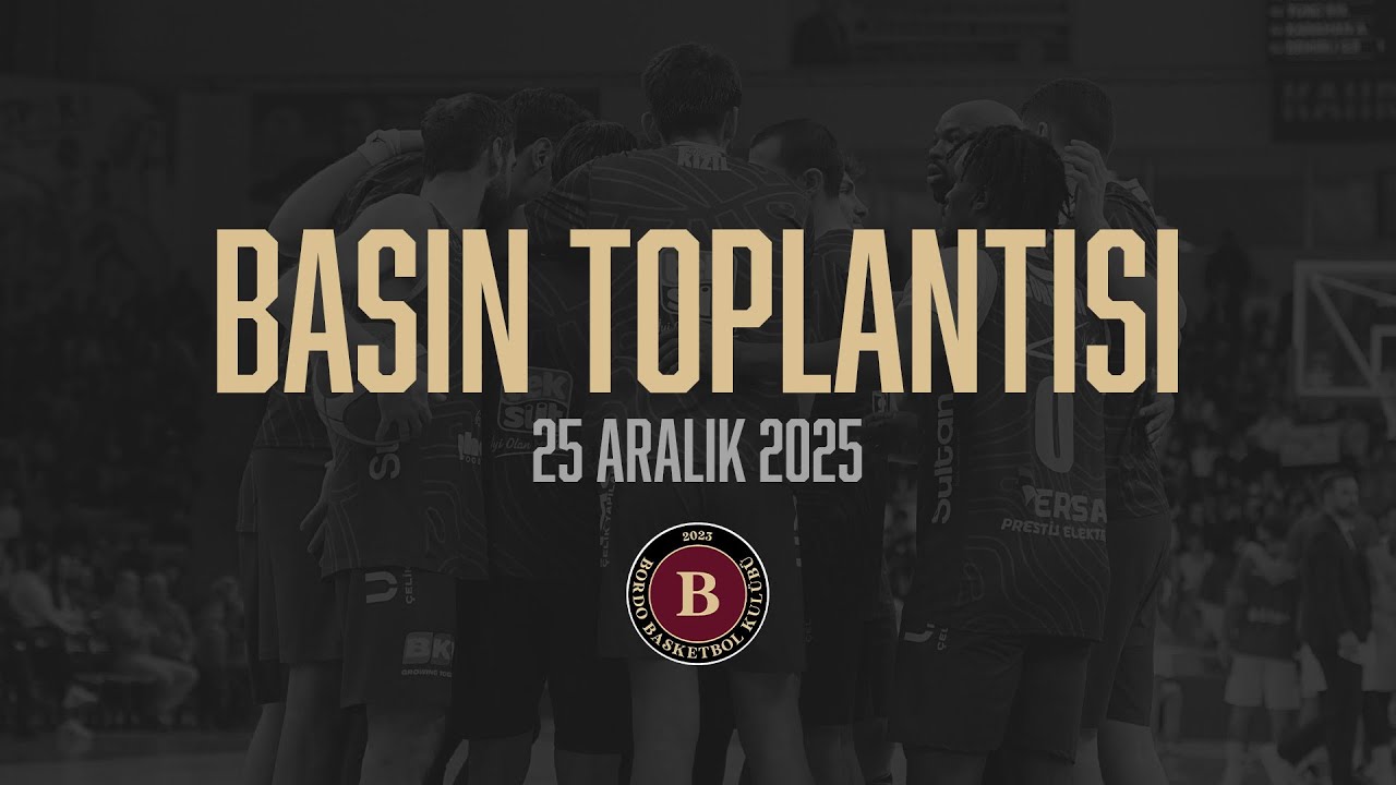 Parmos Otel Bandırma Bordo Basketbol Basın Toplantısı