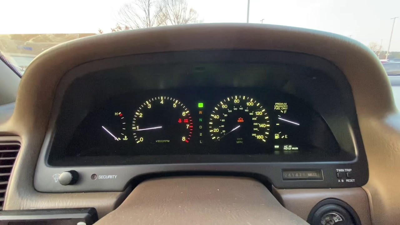 1990 Lexus LS400 Start-up