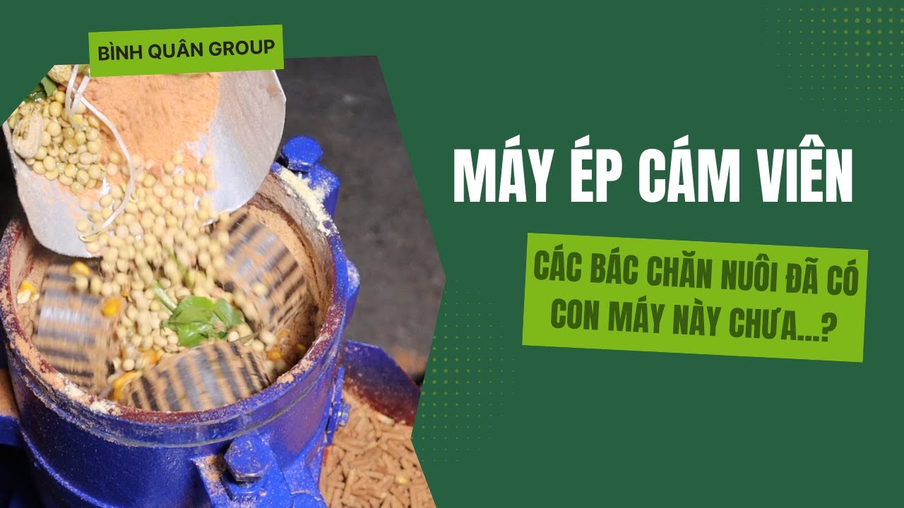 Máy Ép Cám Viên S160 | Chăn Nuôi Hiệu Quả, Tiết Kiệm Chi Phí