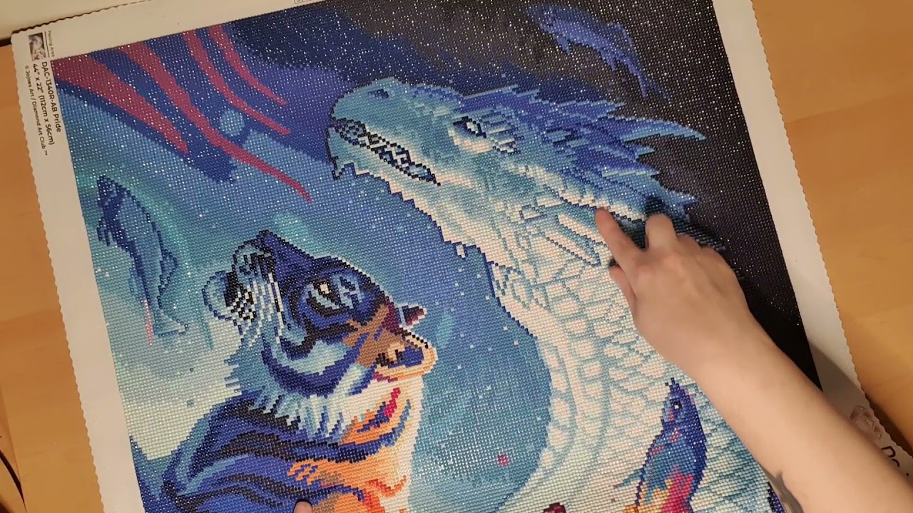 Post review Diamond art club Pride