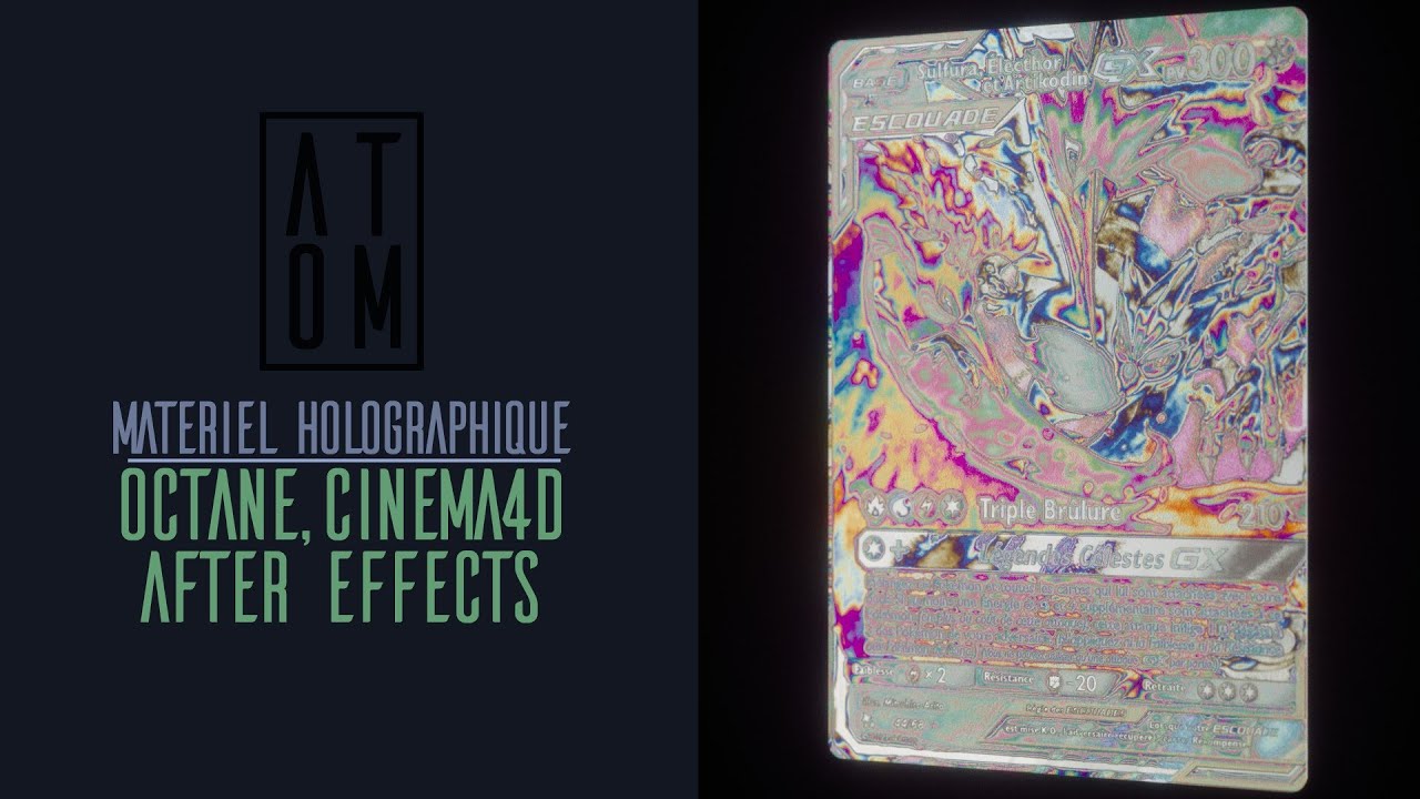 FAIRE UNE CARTE HOLOGRAPHIQUE !