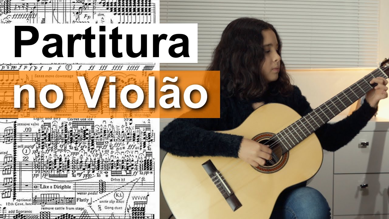 Como tocar Partitura no Violão - Aula 01