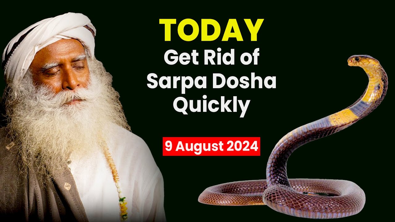 Sadhguru's Secret to Curing SARPA DOSHA - MUST WATCH! | Sadhguru Darshan