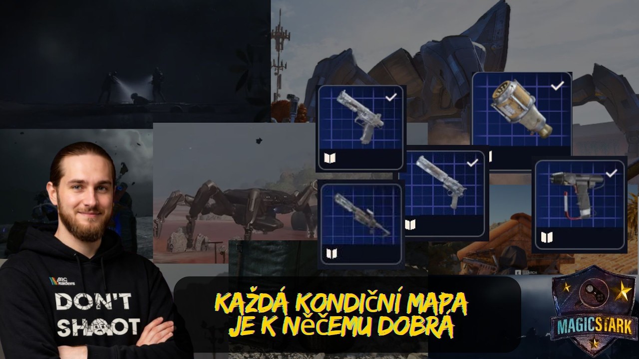 Detailní náhled na VŠECHNY kondiční mapy | Průvodce | Arc Raiders CZ SK Ambassador | MagicStark