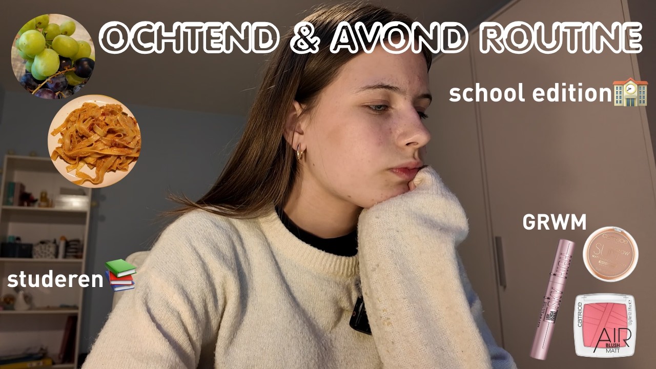 MIJN SCHOOL OCHTEND & AVOND ROUTINE 📚🏫