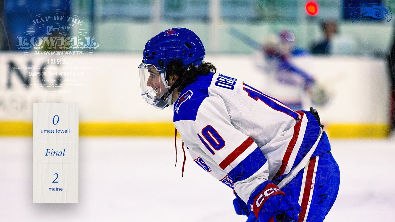 Ice Hockey | UMass Lowell vs Maine Highlights (01.23.26)