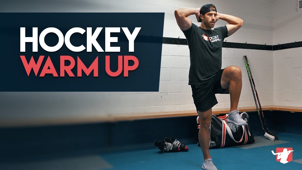 Хоккейная разминка + растяжка перед игрой 🏒