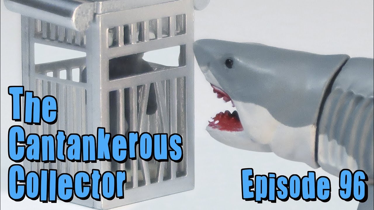 Episode 96: JAWS Movie GACHAPON Japan Capsule Toys Video JAWS 2 JAWS 3-D KILLER SHARK!! TIBURON