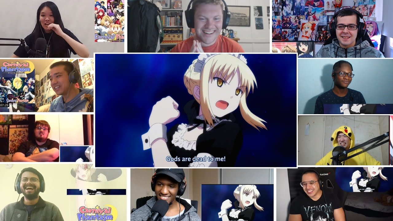 Carnival Phantasm Episode 8 Reaction Mashup