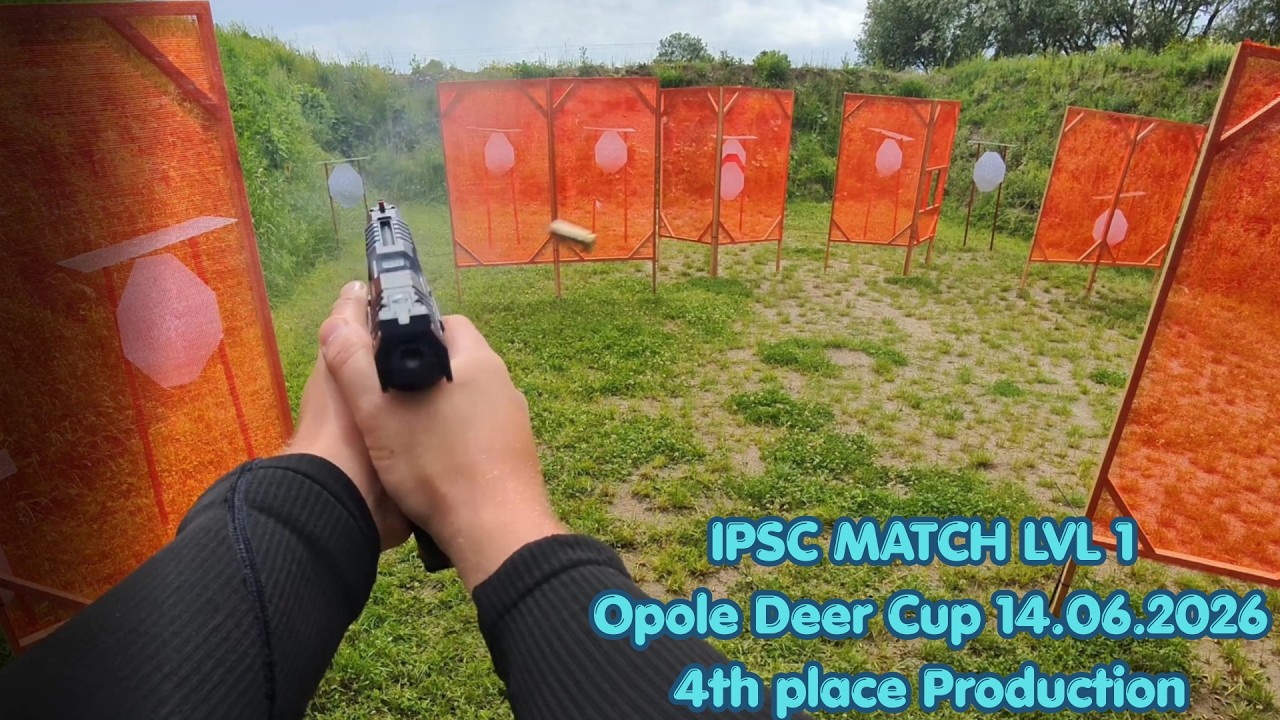 IPSC Match Deer Cup Opole 14.06.2026 | 4th place Production