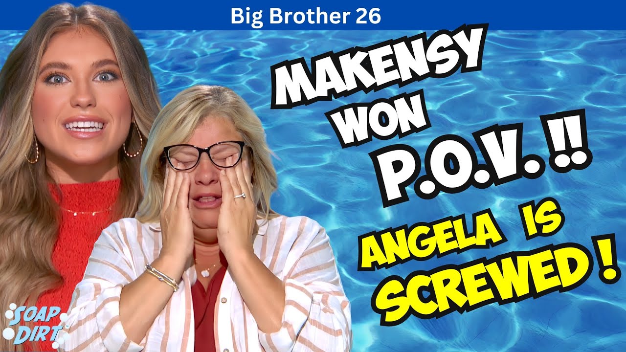 Makensy Won Power of Veto – Angela Going to Jury on Big Brother 26? #bb26 #bigbrother