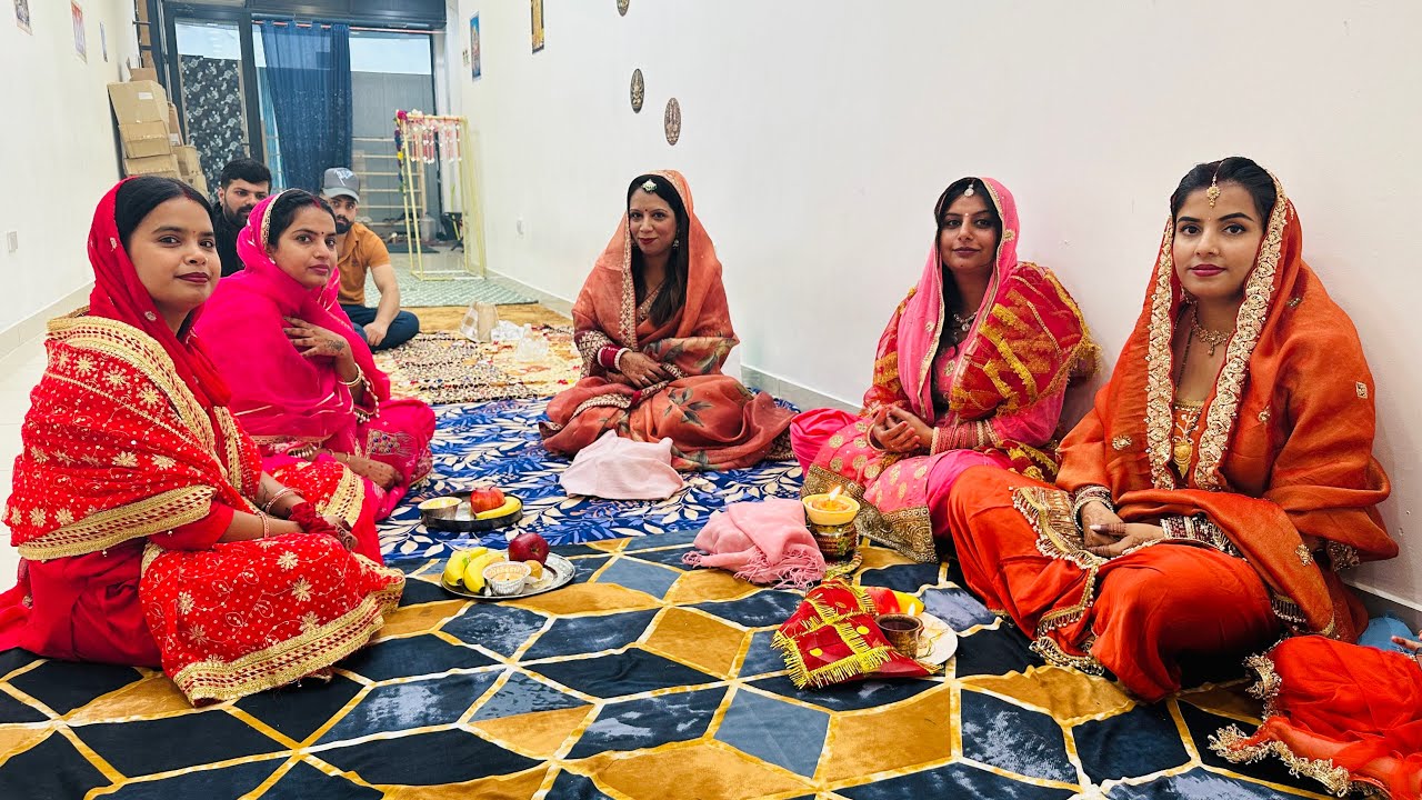 💖 Faith, Love & Devotion | Karwa Chauth Pooja at Hindu Temple Malta | 2025